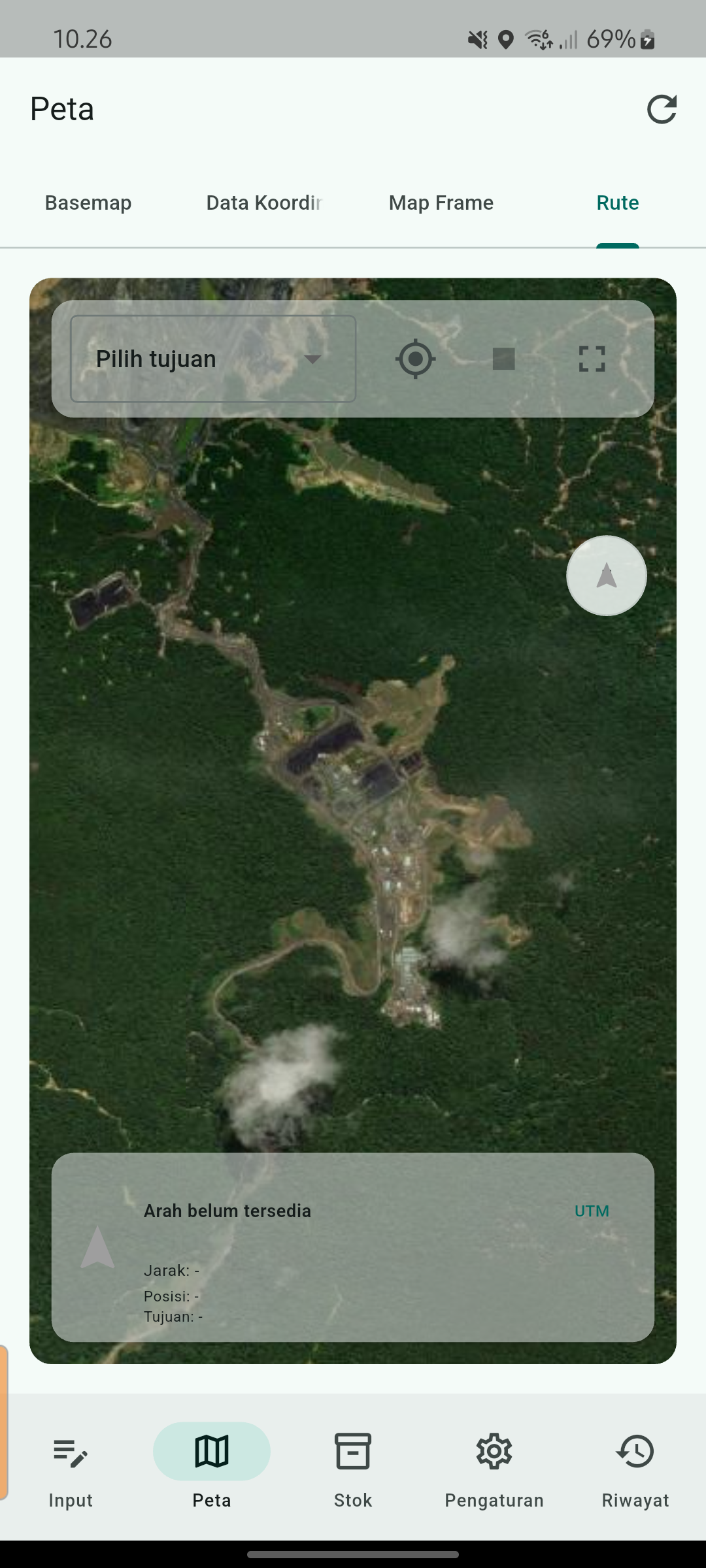 RimbaLog map frame